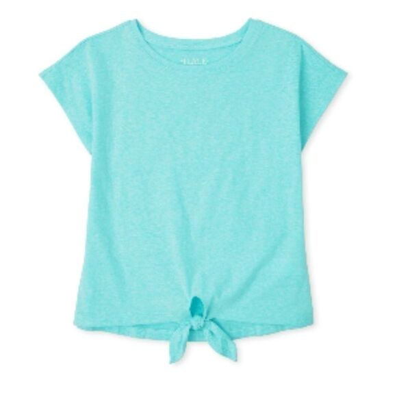 Children's Place Teal Keyhole Top Size XXL 16 NWT - Picture 2 of 2